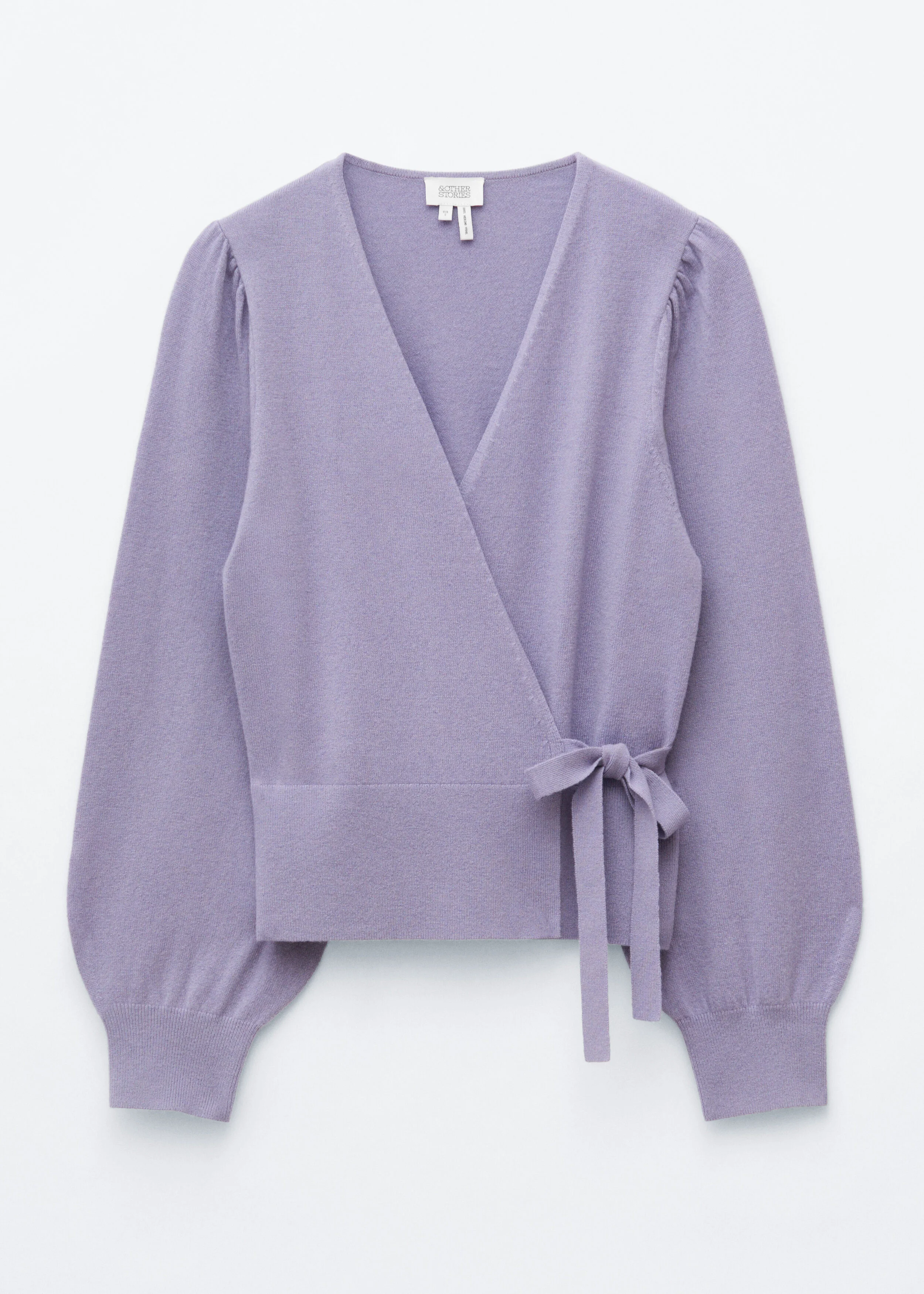 Merino Wrap Cardigan - 1