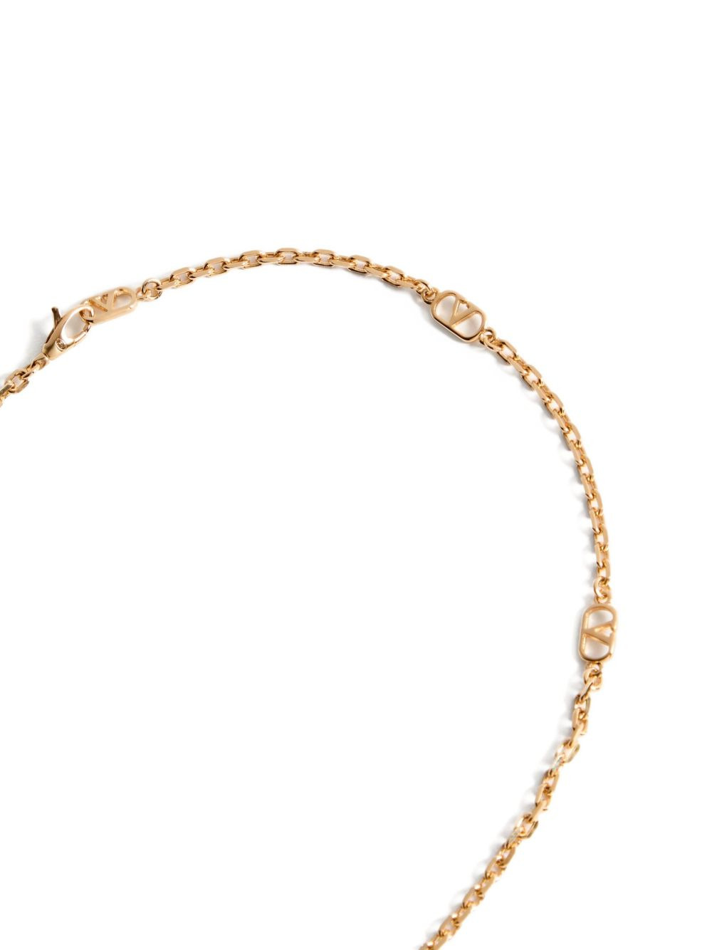 COEUR ROYAL NECKLACE IN METAL, ENAMEL AND SWAROVSKI® CRYSTALS - 5