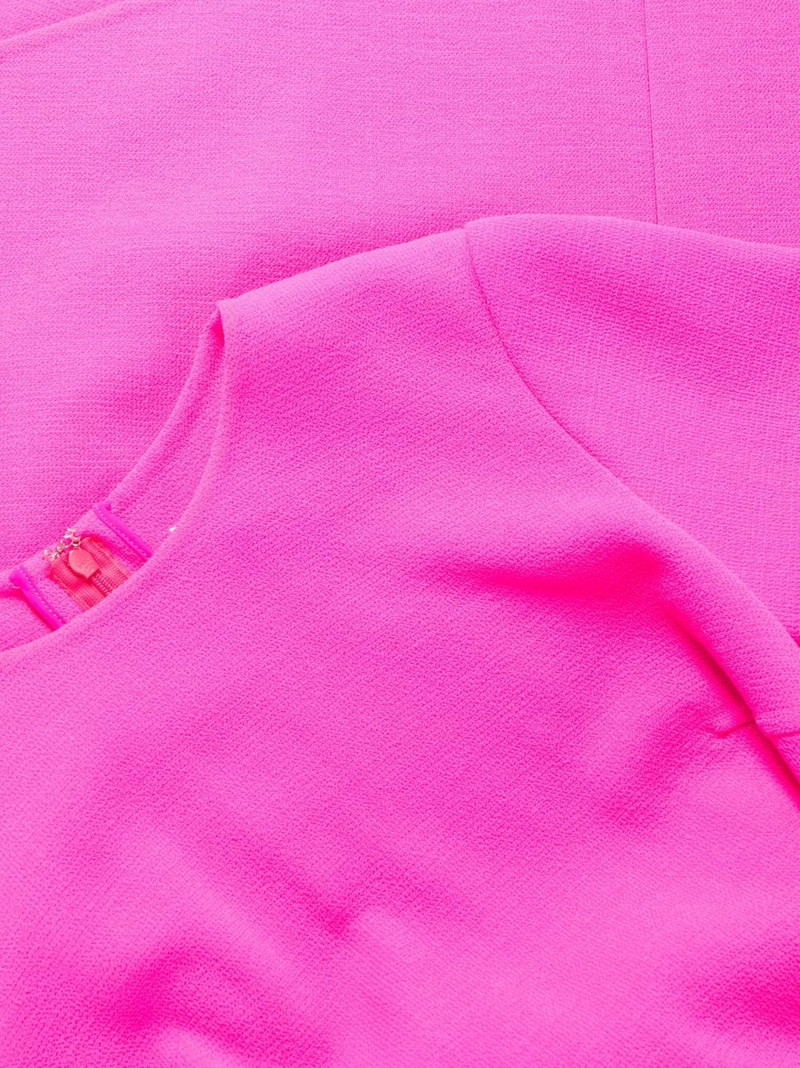 asymmetric-hem 벨트 드레스 6