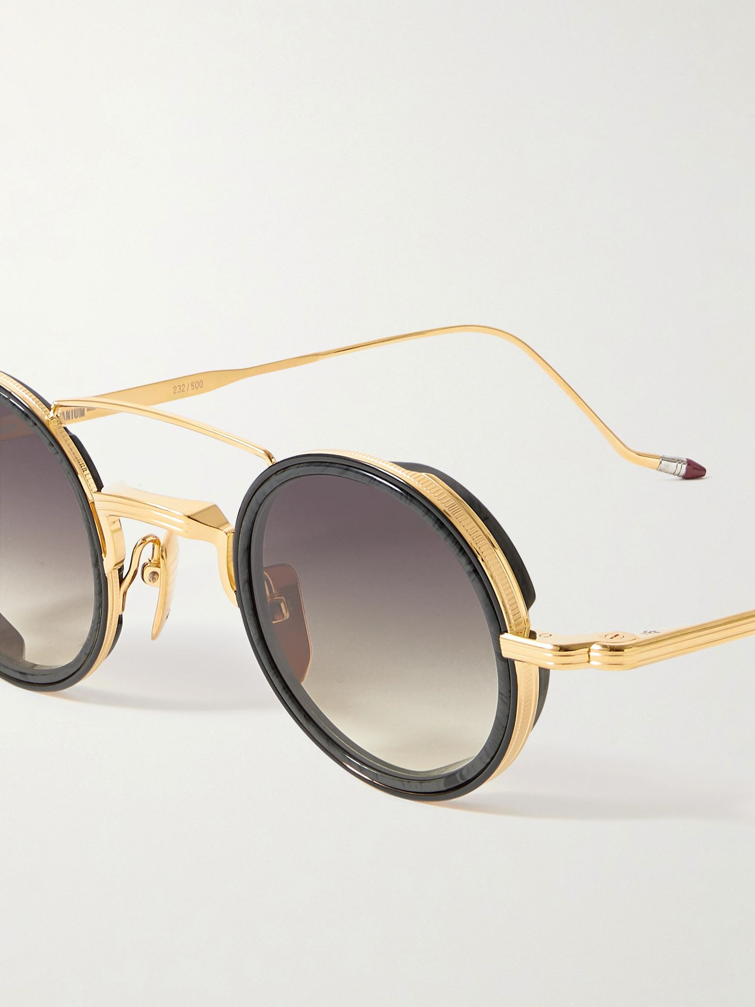 Ringo 2 Round-Frame Gold-Tone Sunglasses Silver - 3