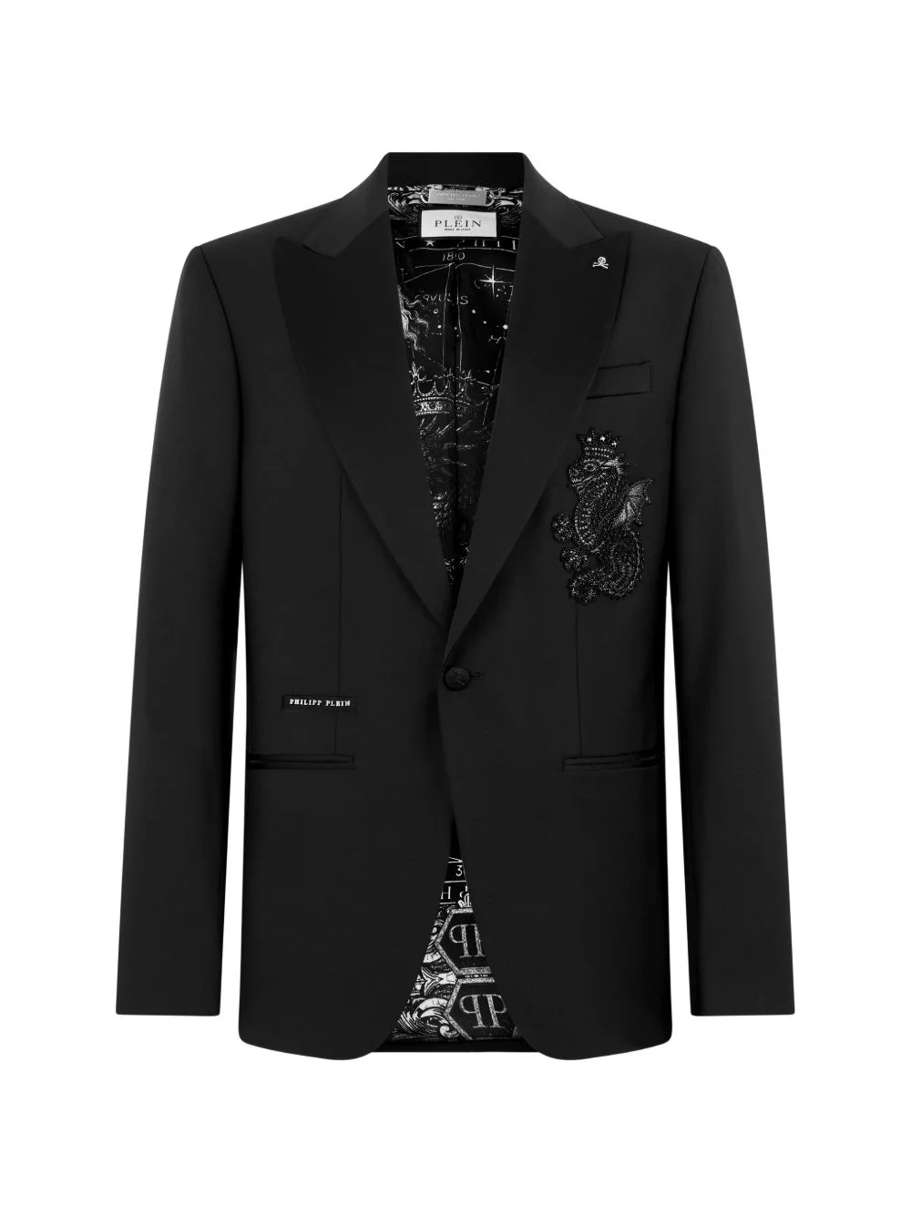 Dragon beaded blazer - 1