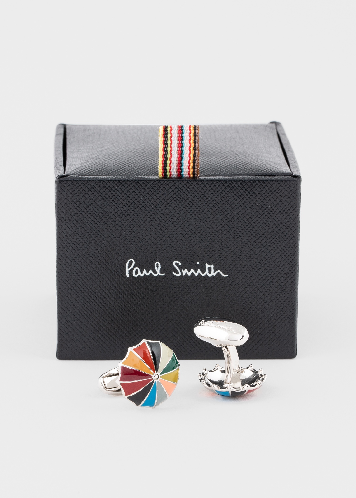 Multicoloured 'Umbrella' Cufflinks - 2