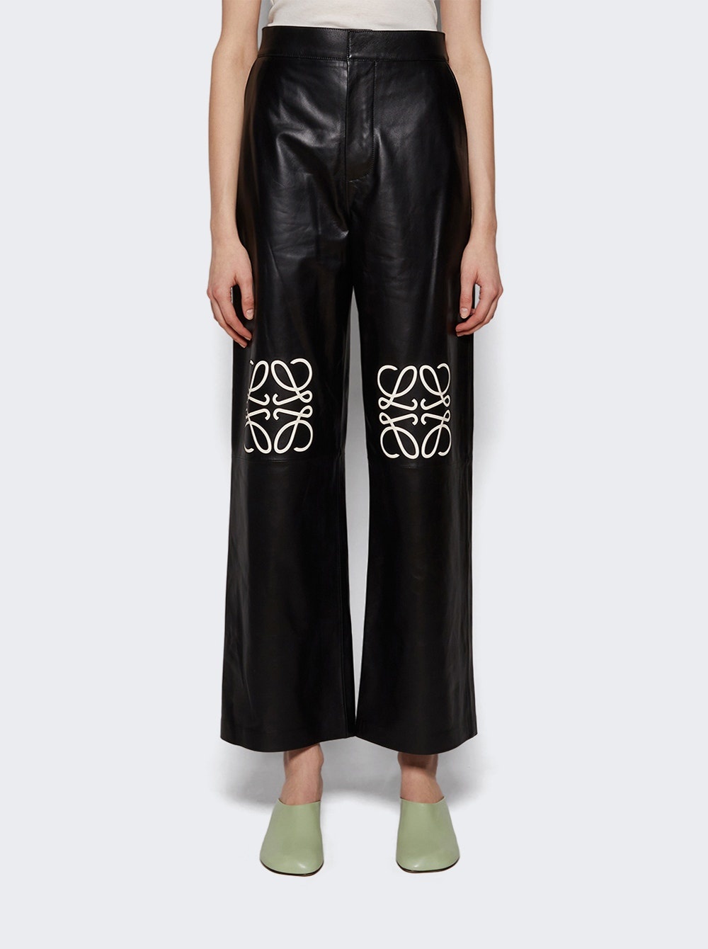 Anagram Baggy Trousers Black - 3