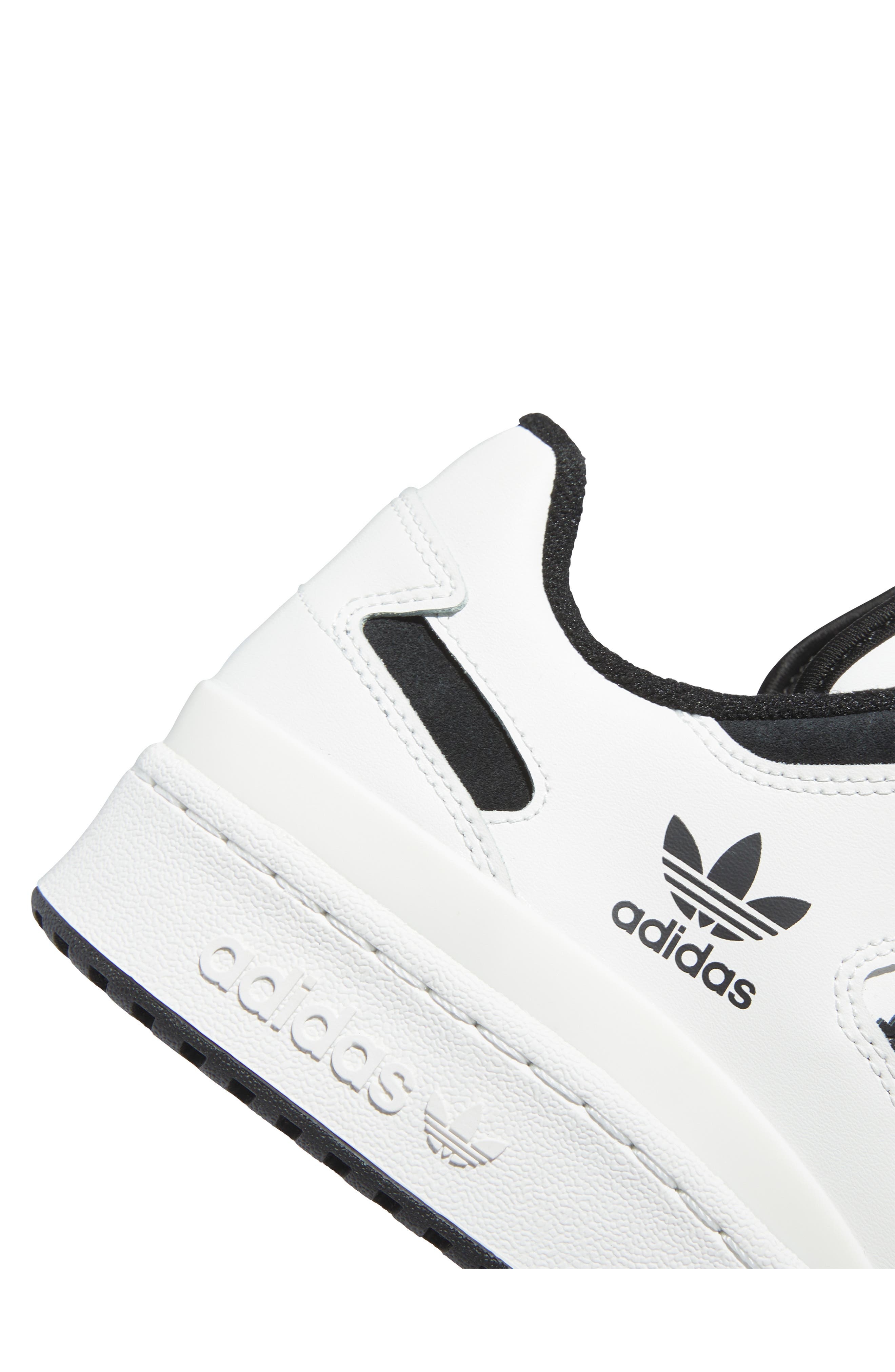 adidas Forum Low CL Sneaker in White/Black/White at Nordstrom - 8