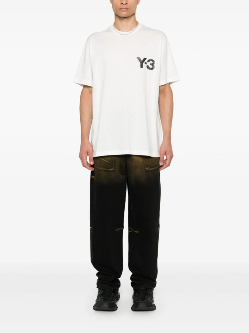 Y-3 logo-print T-shirt outlook