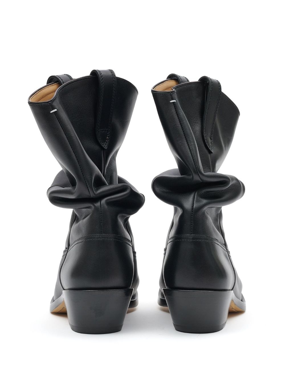 Tabi-toe leather boots - 3