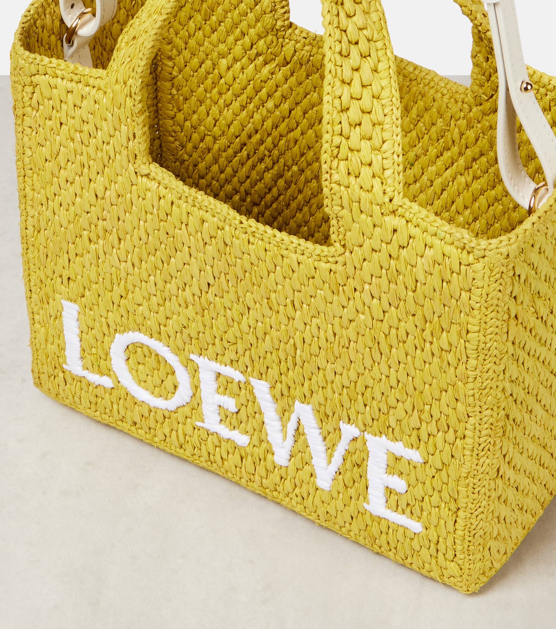Paula's Ibiza Loewe Font Small tote bag - 3