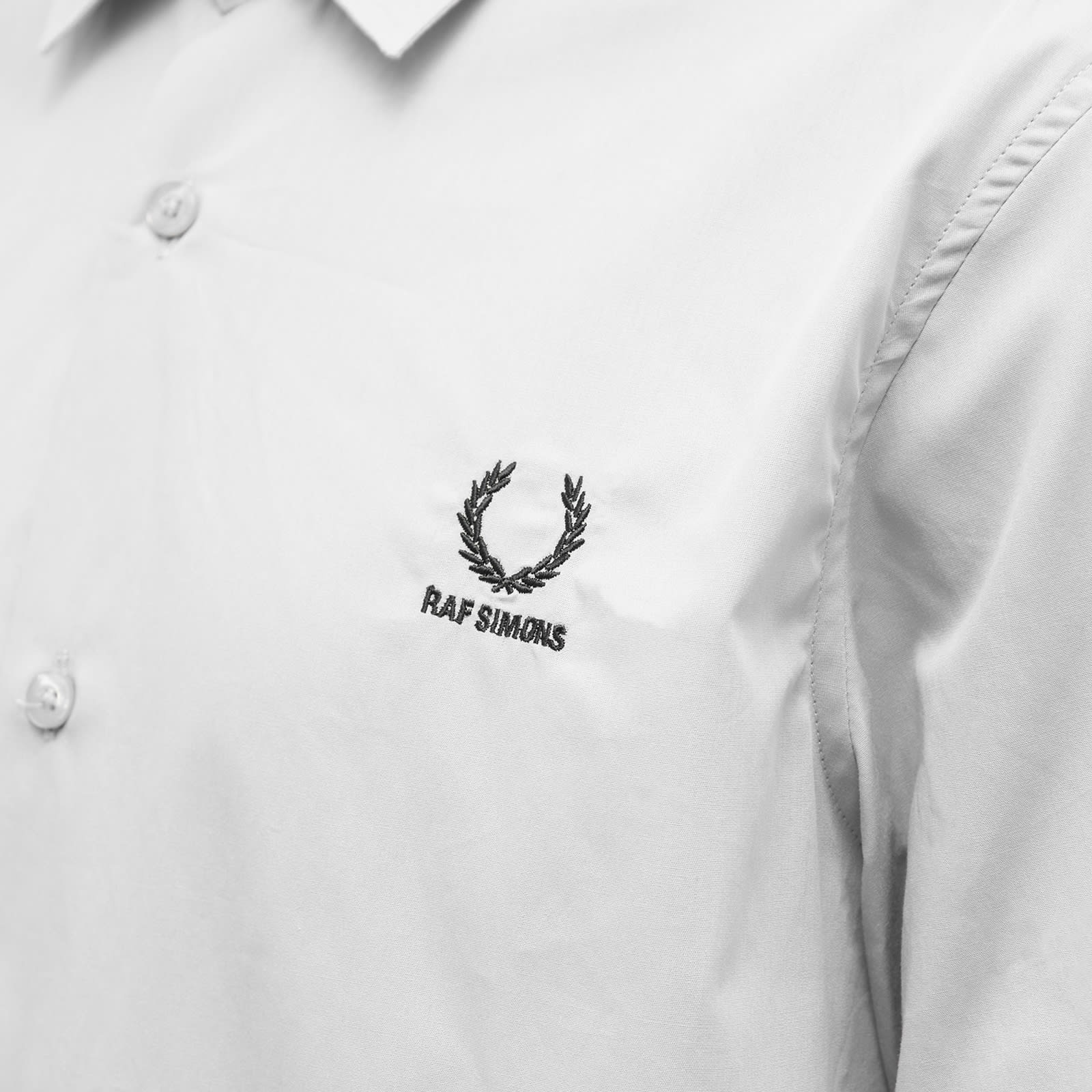 Fred Perry x Raf Simons Embroidered Short Sleeve Shirt - 5