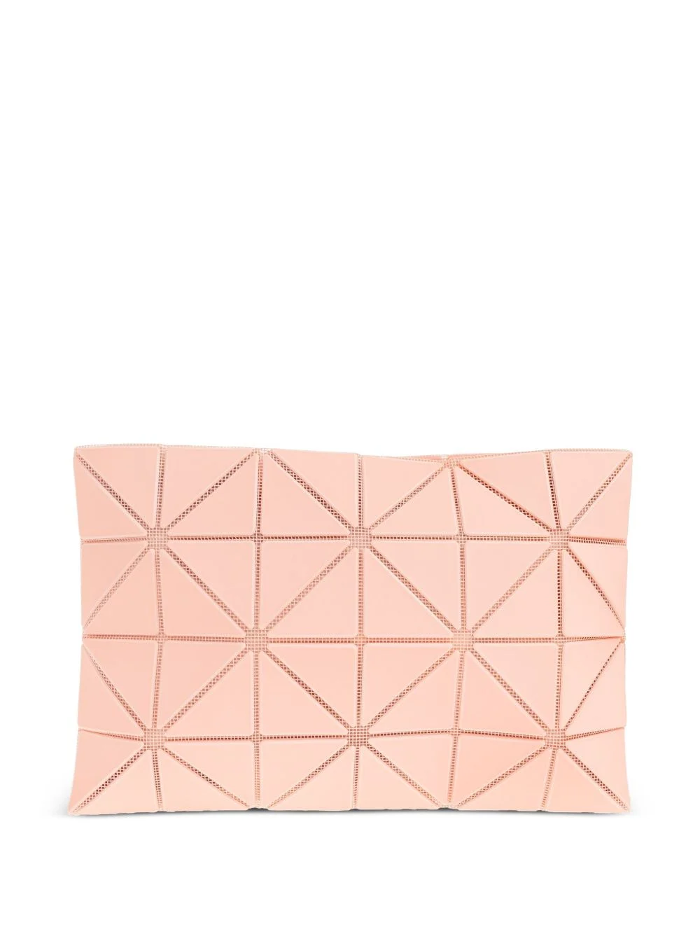 geometric-pattern clutch bag - 1