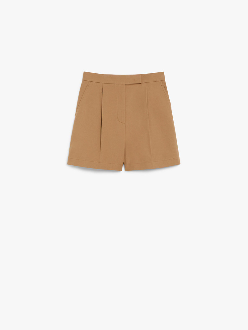 AMBURGO1234 Stretch-cotton shorts - 1
