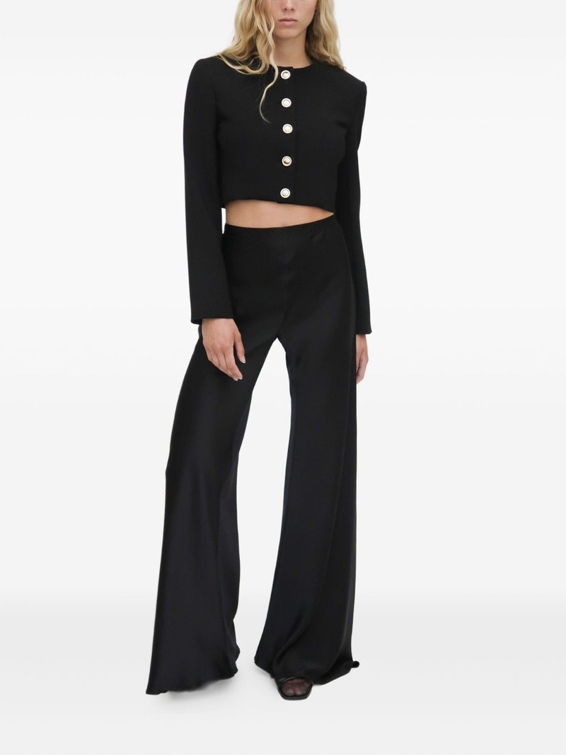 ROSETTA GETTY cropped button-front jacket outlook