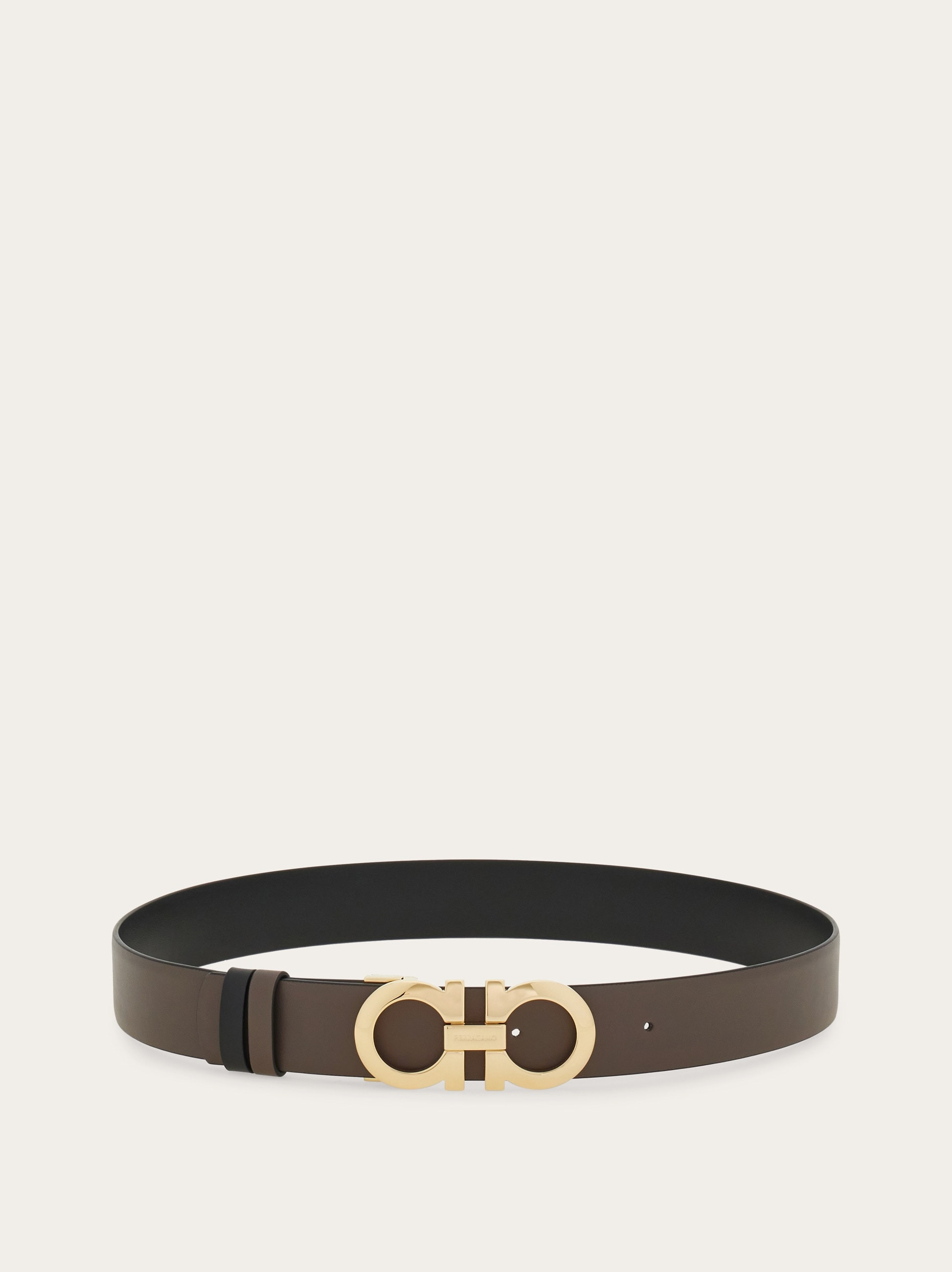 Reversible and adjustable Gancini belt - 3