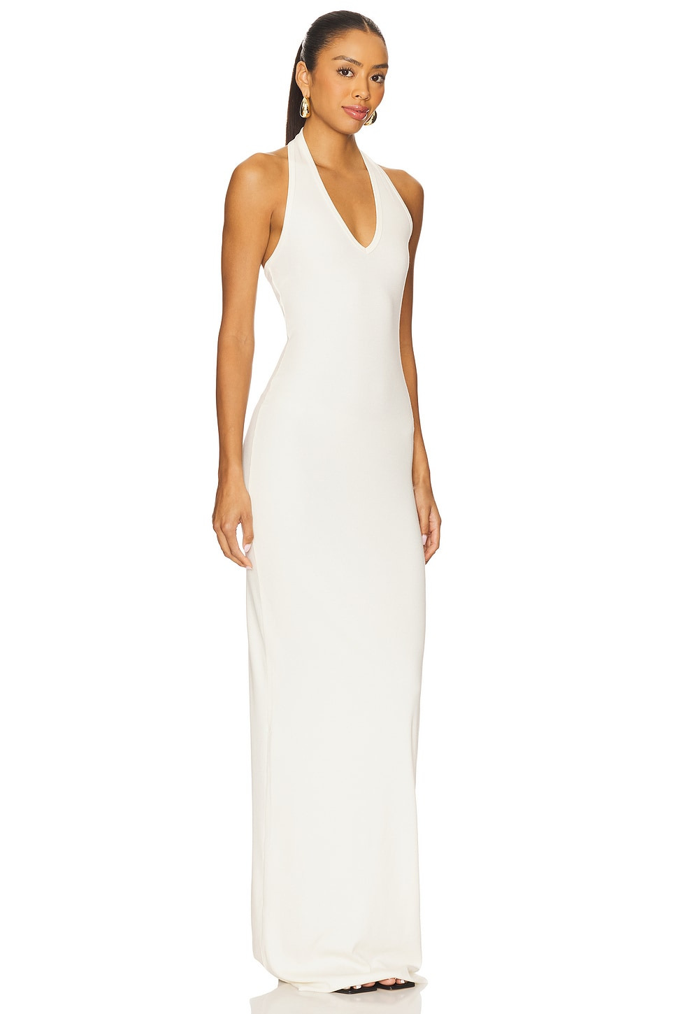 Halter Maxi Dress - 2