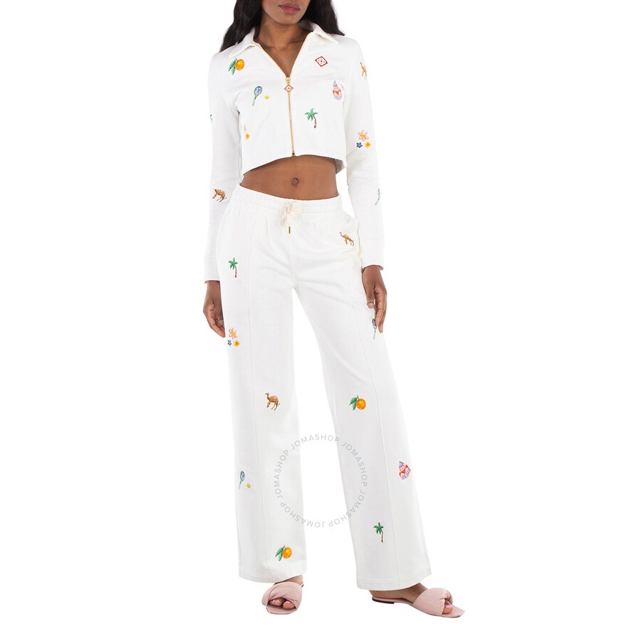 Casablanca Elements En Crayon Cropped Jacket - 3