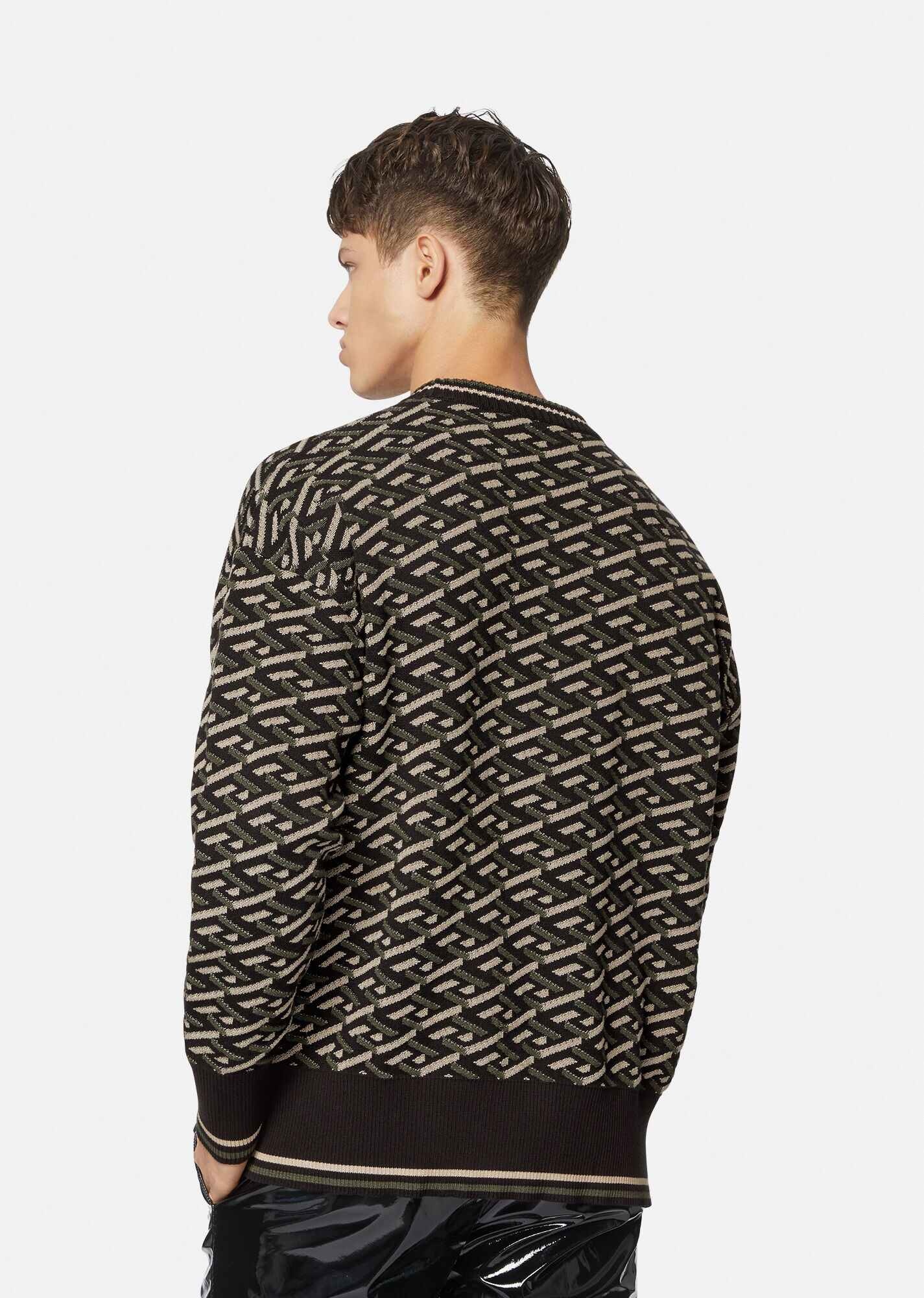 La Greca Jacquard Sweater - 3