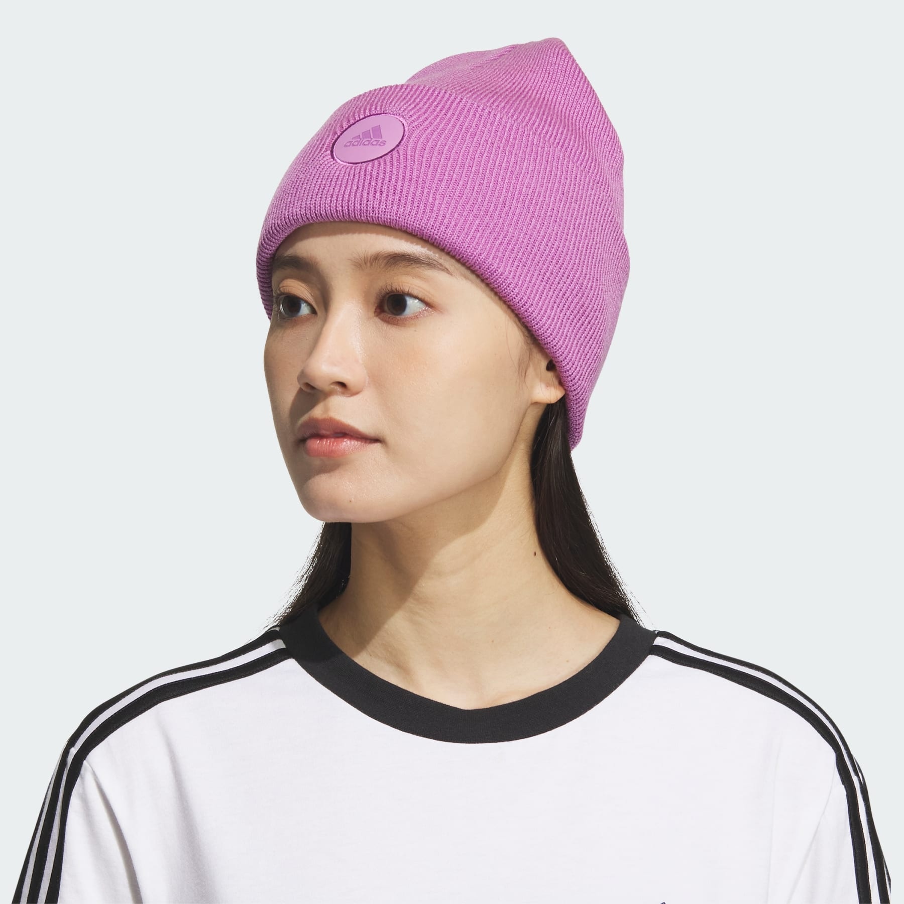 Wide Cuff 2 Fold Beanie - 4