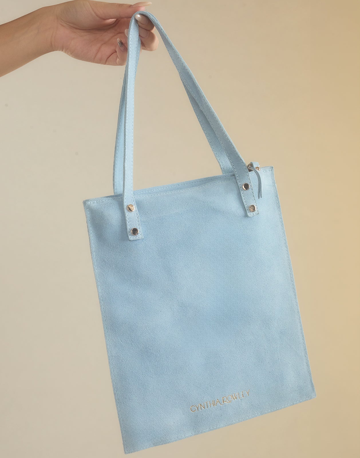 Sleek Suede Tote - 2