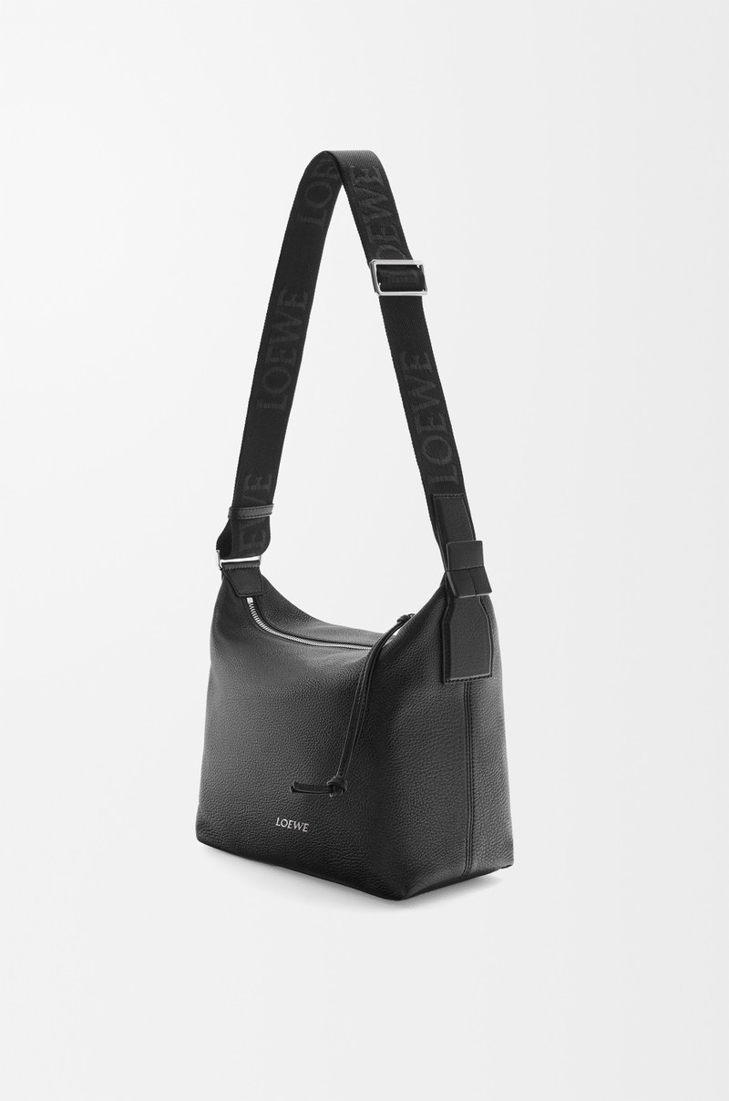 Small Cubi crossbody bag in supple grained calfskin 1