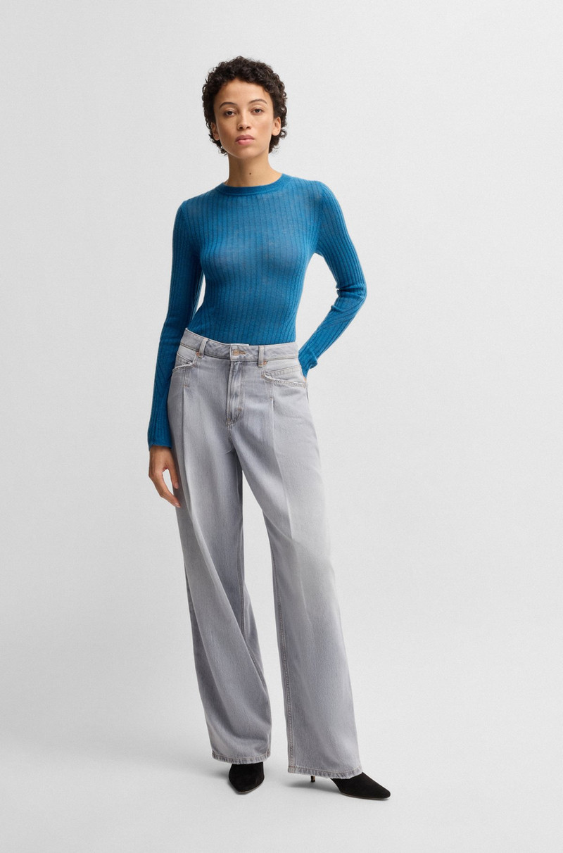 BOSS WOOL SLIM-FIT SWEATER outlook