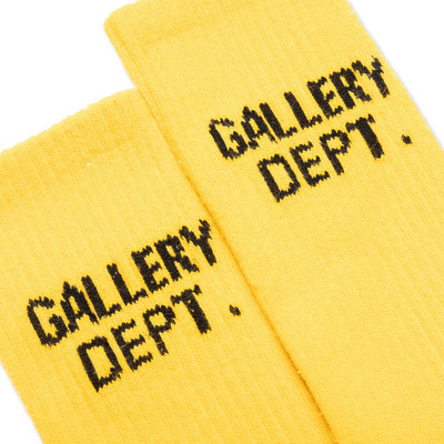 GALLERY DEPT. CLEAN SOCKS - YELLOW outlook