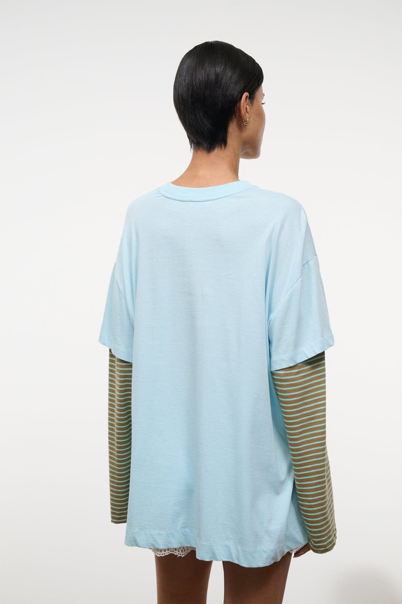 STAUD WILLIAM TEE CLARITY PORTO STRIPE 7