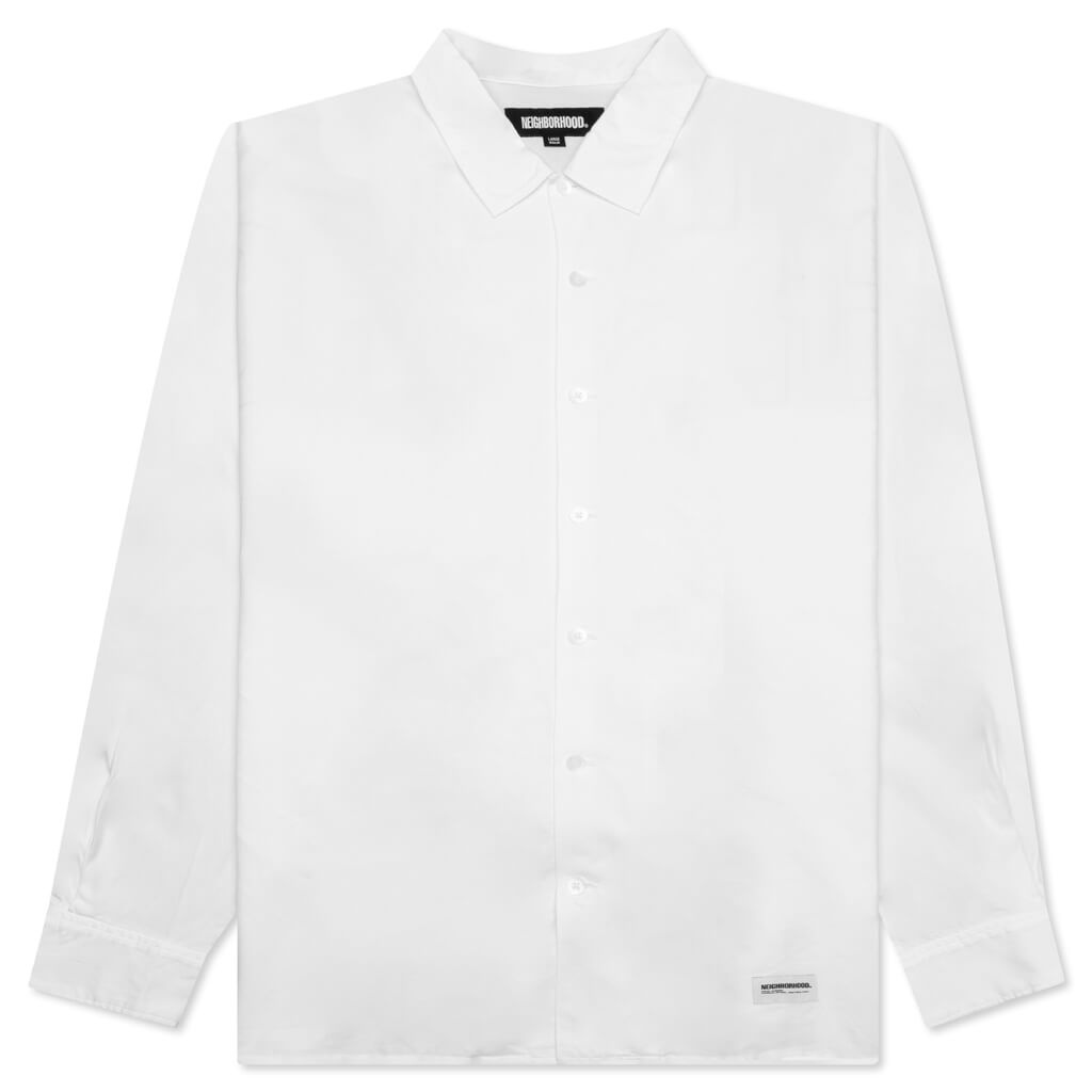 DOLMANSLEEVE L/S SHIRT - WHITE - 1