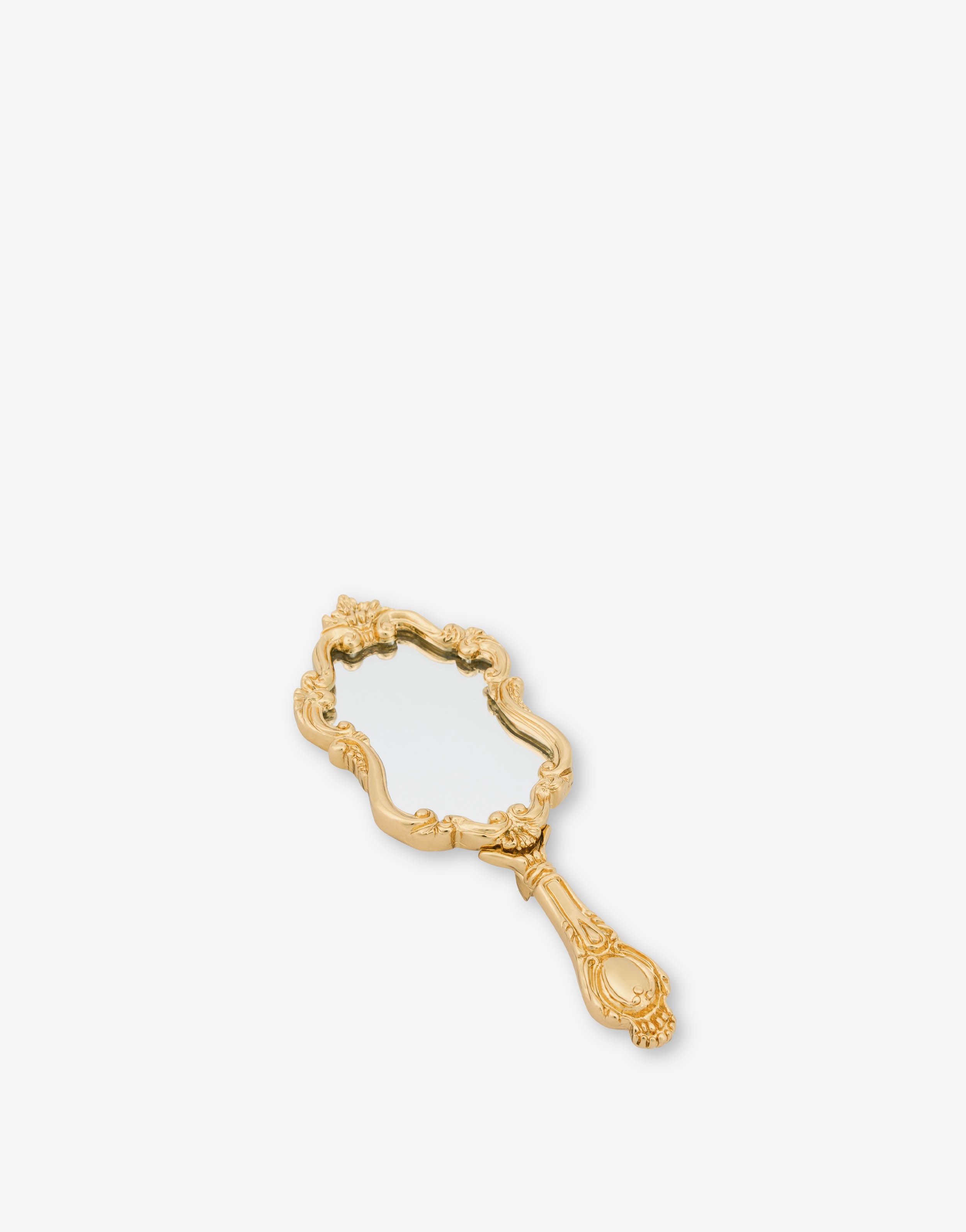 BAROQUE HAND MIRROR BROOCH - 3