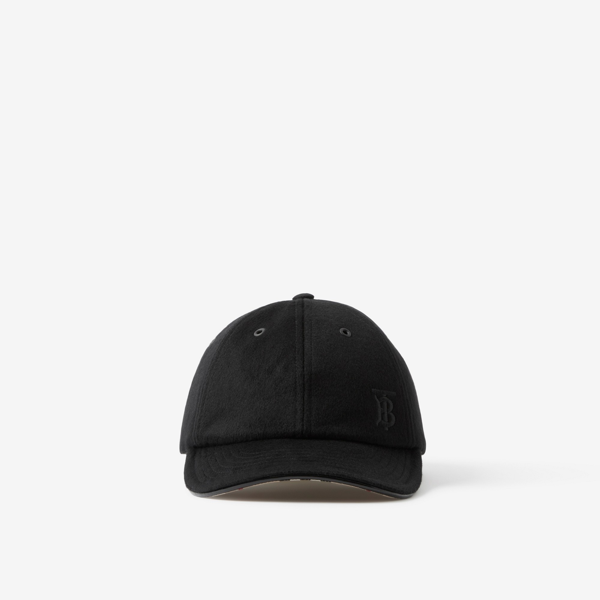 Monogram Motif Cashmere Baseball Cap - 1