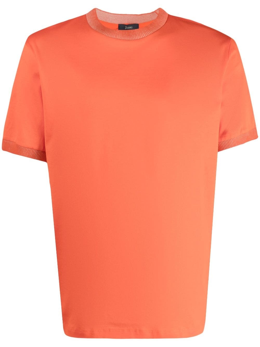 crew-neck cotton T-shirt - 1