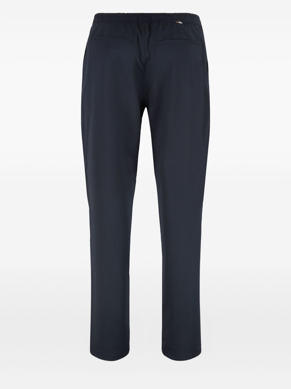 drawstring wool trousers - 2
