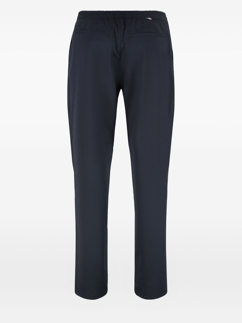 Canali drawstring wool trousers outlook