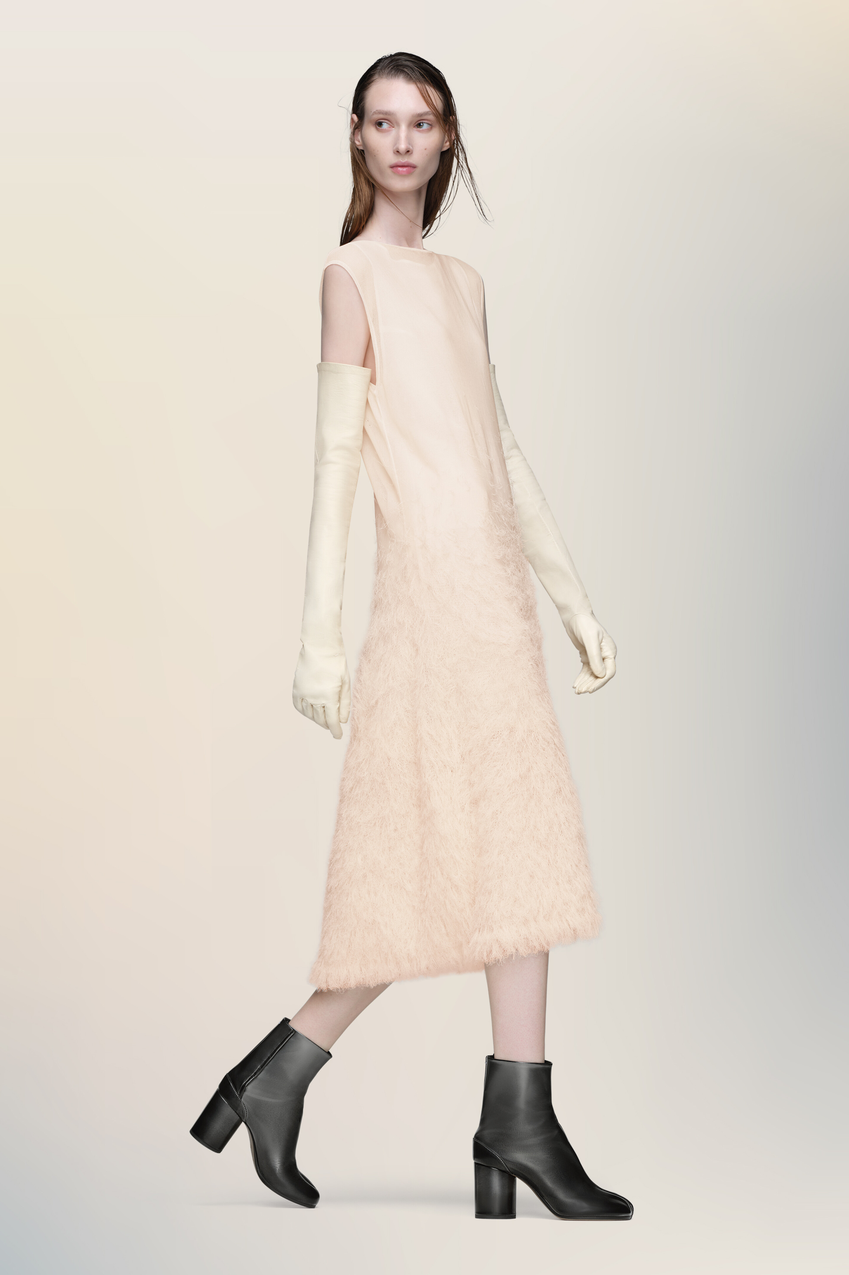 Retrograde silk knit dress - 4