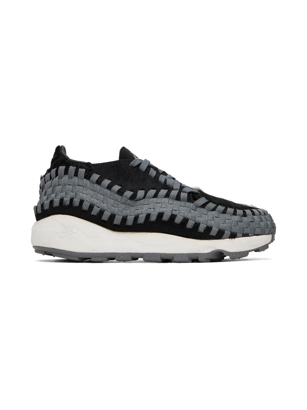 Gray & Black Footscape Sneakers - 1