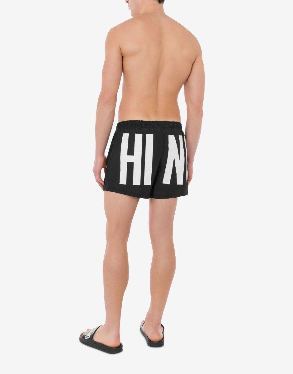 MAXI LOGO SWIM TRUNKS - 3