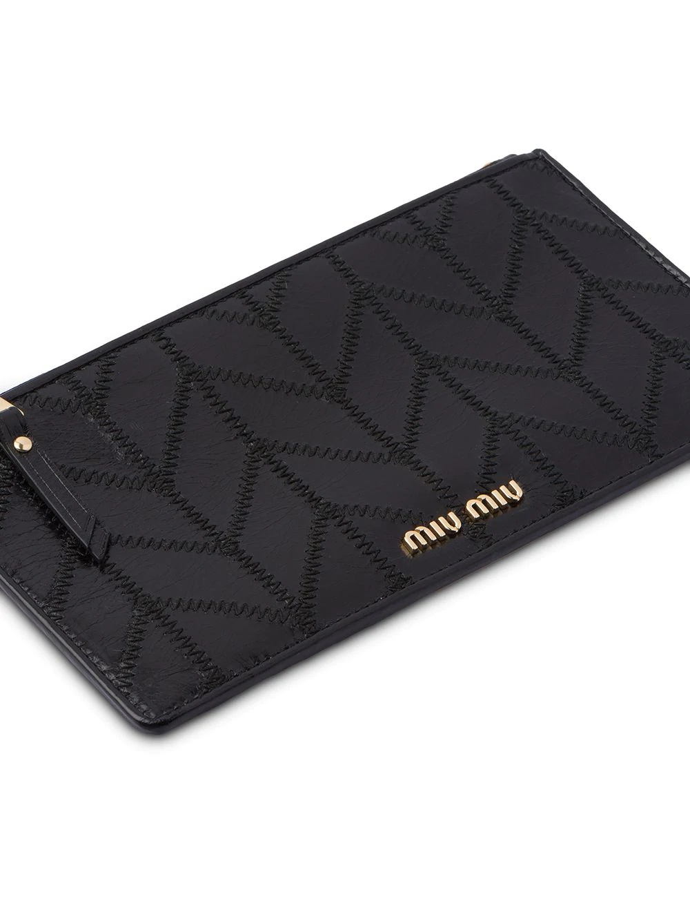 quilted zipped wallet - 4