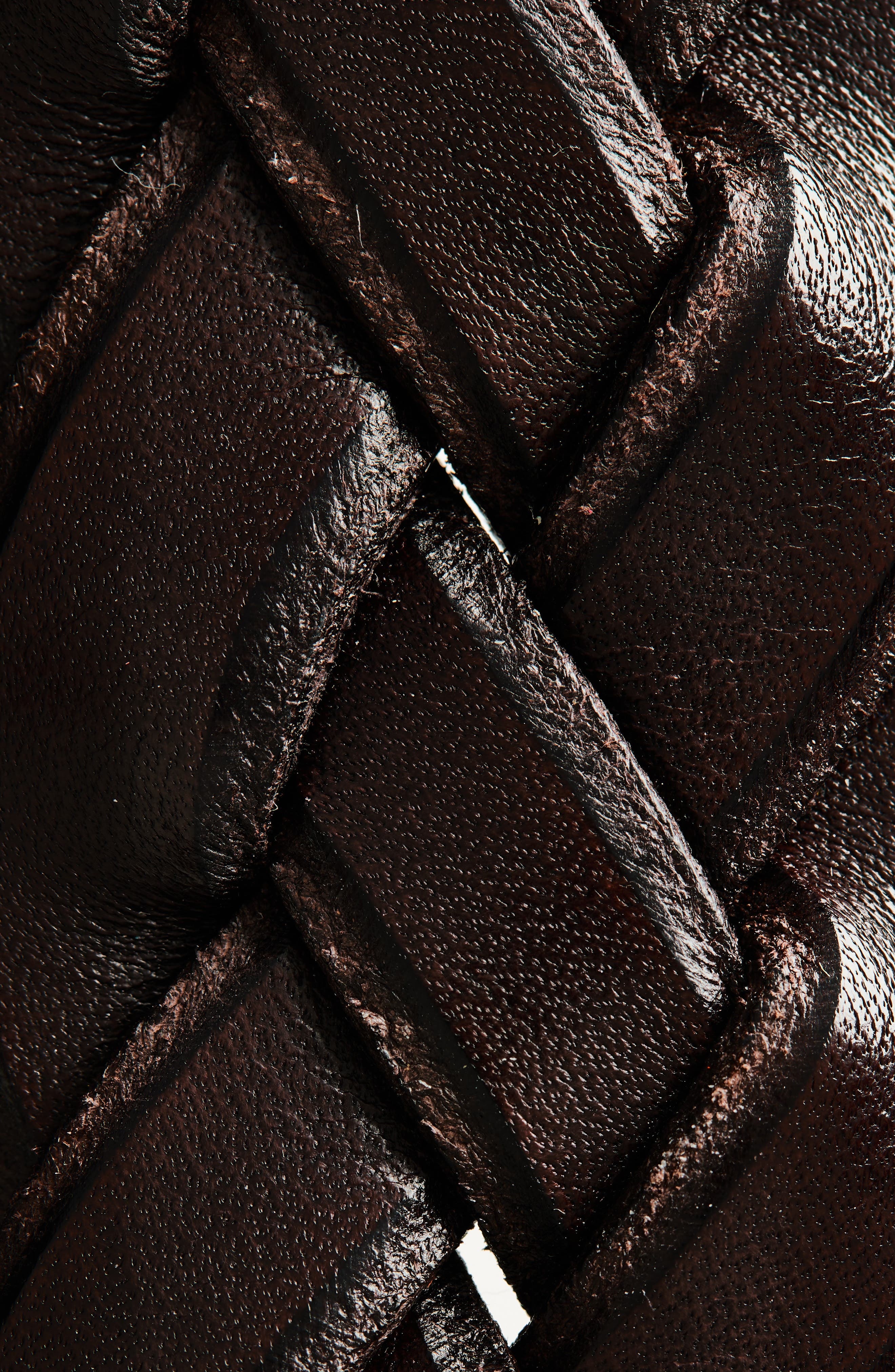 Etro Woven Leather Belt in M0696 Dark Brown at Nordstrom - 2