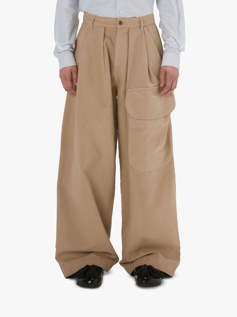JW Anderson CARGO TROUSERS WITH OVERSIZED POCKET outlook