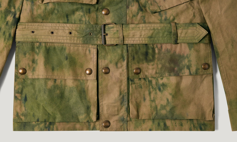 BELSTAFF X NIGEL CABOURN CAMO TRIALMASTER TRIBUTE 6
