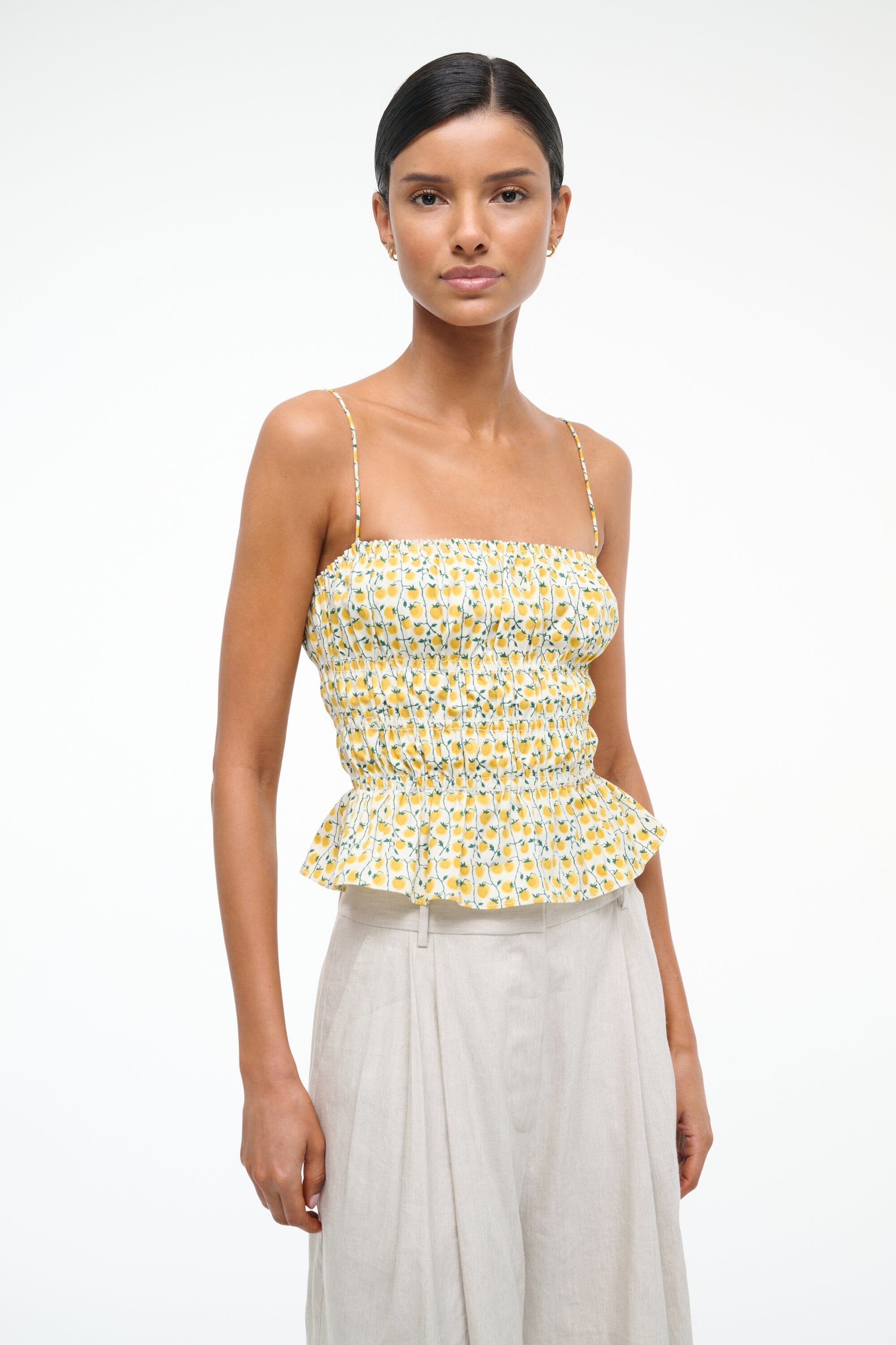 STAUD AYLA TOP ON THE VINE GOLDEN - 2