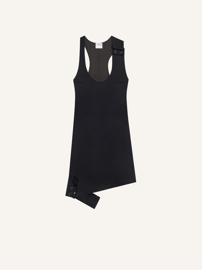 두 배 물통 SATIN EFFECT DRESS 1