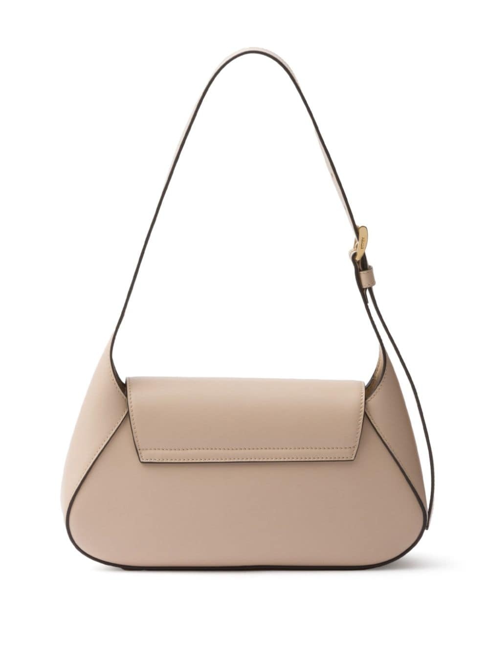 small logo-plaque shoulder bag - 4