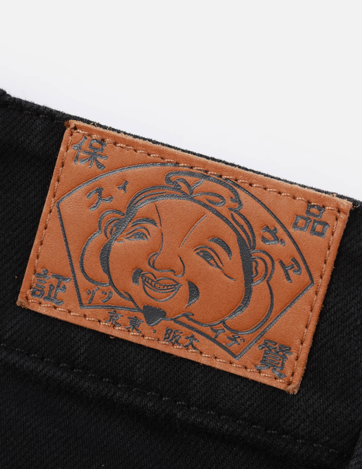 SEAGULL AND 3D LOGO EMBROIDERY DENIM SHORTS - 11