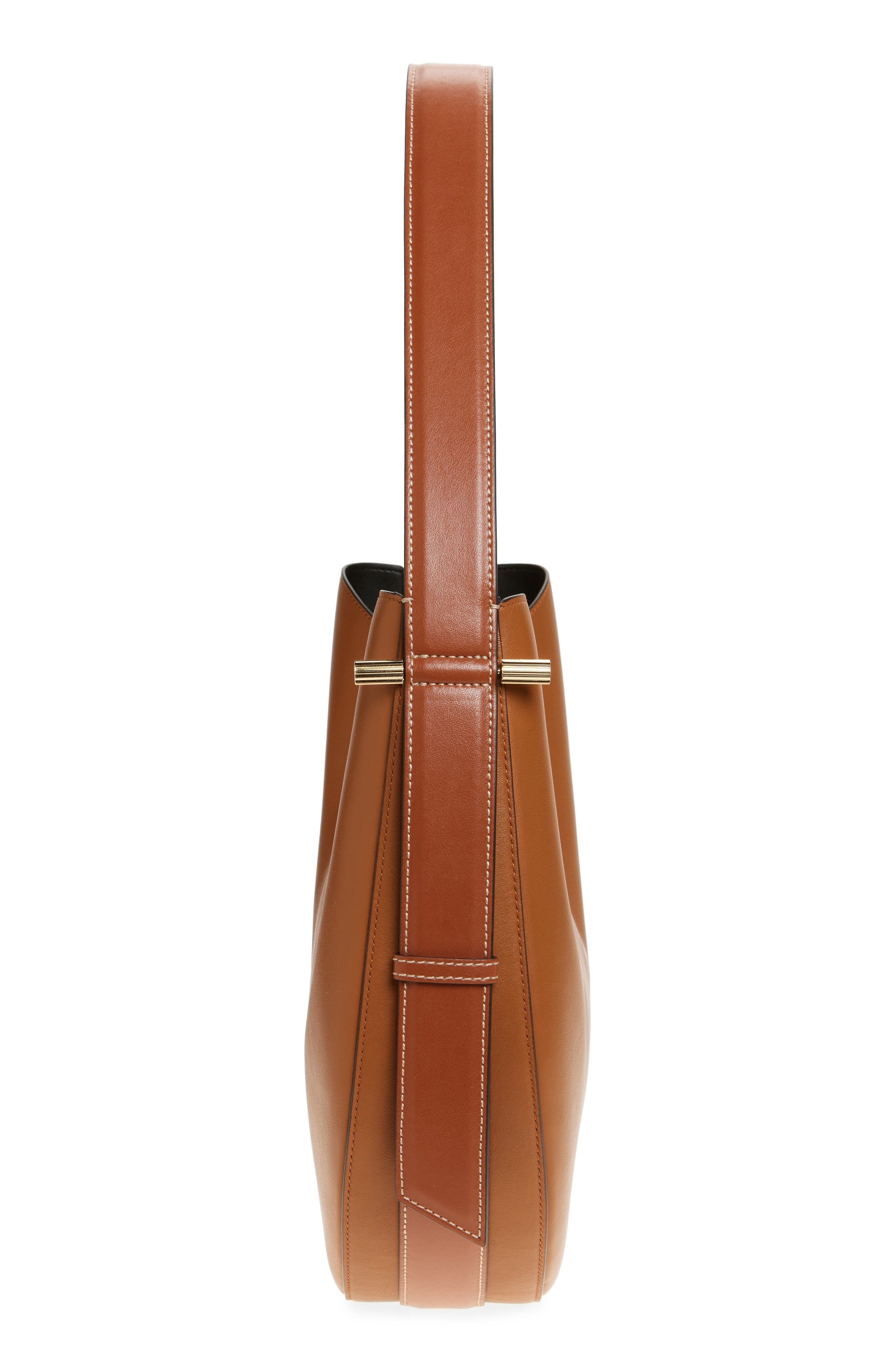 Victoria Beckham Dia Leather Hobo Bag in Light Tan at Nordstrom - 5
