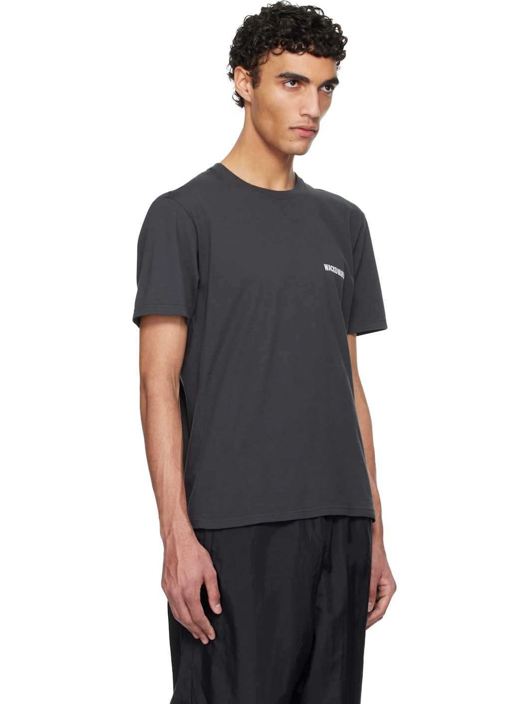Gray Standard Crew Neck T-shirt - 2