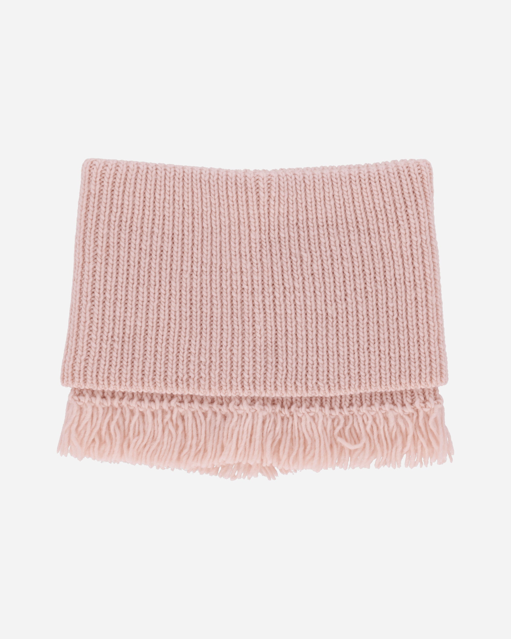 Fisherman Wool Funnel Snood Delicate Pink - 2