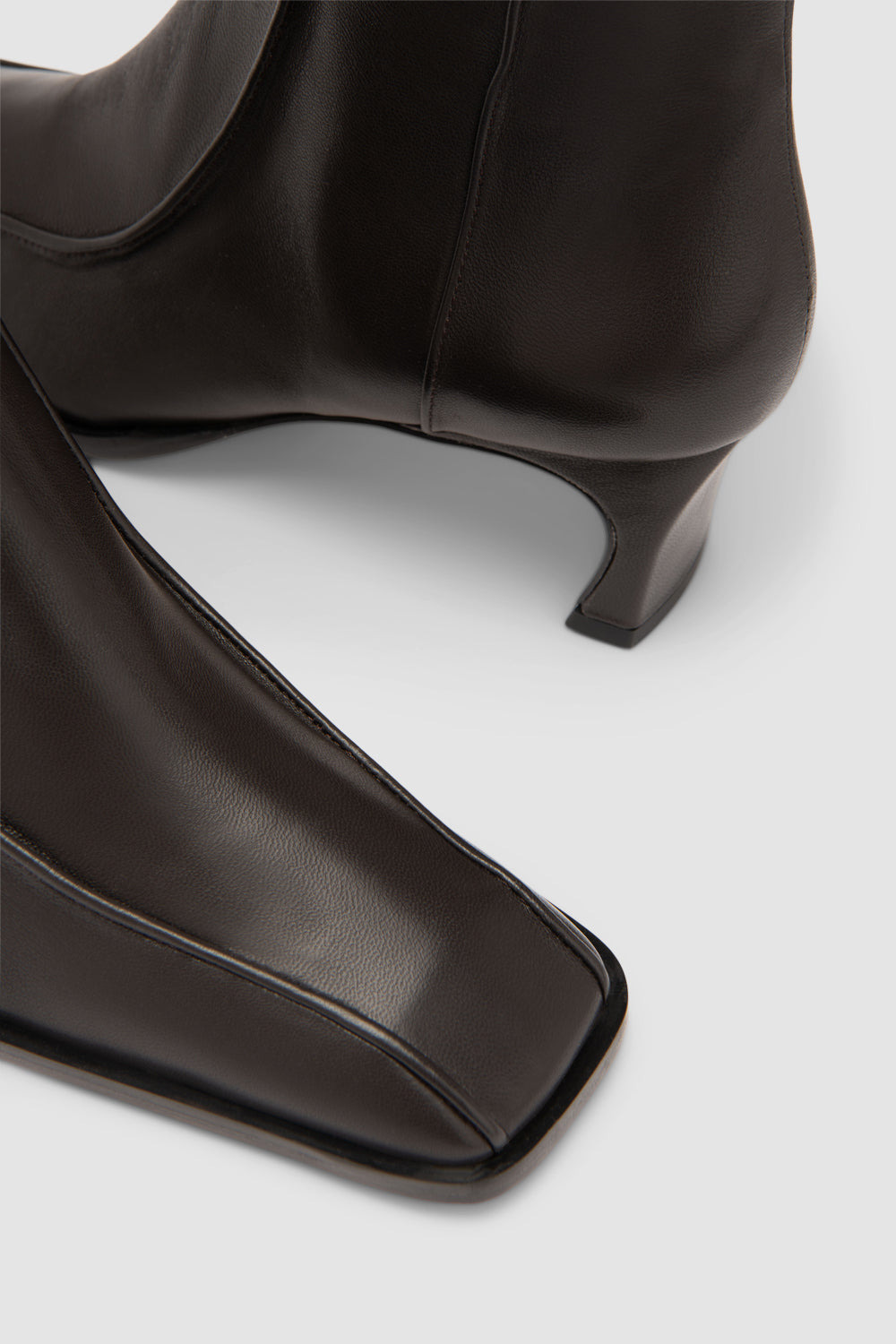 Nieves Ristretto Lamb Nappa Leather Knee-High Boot - 3