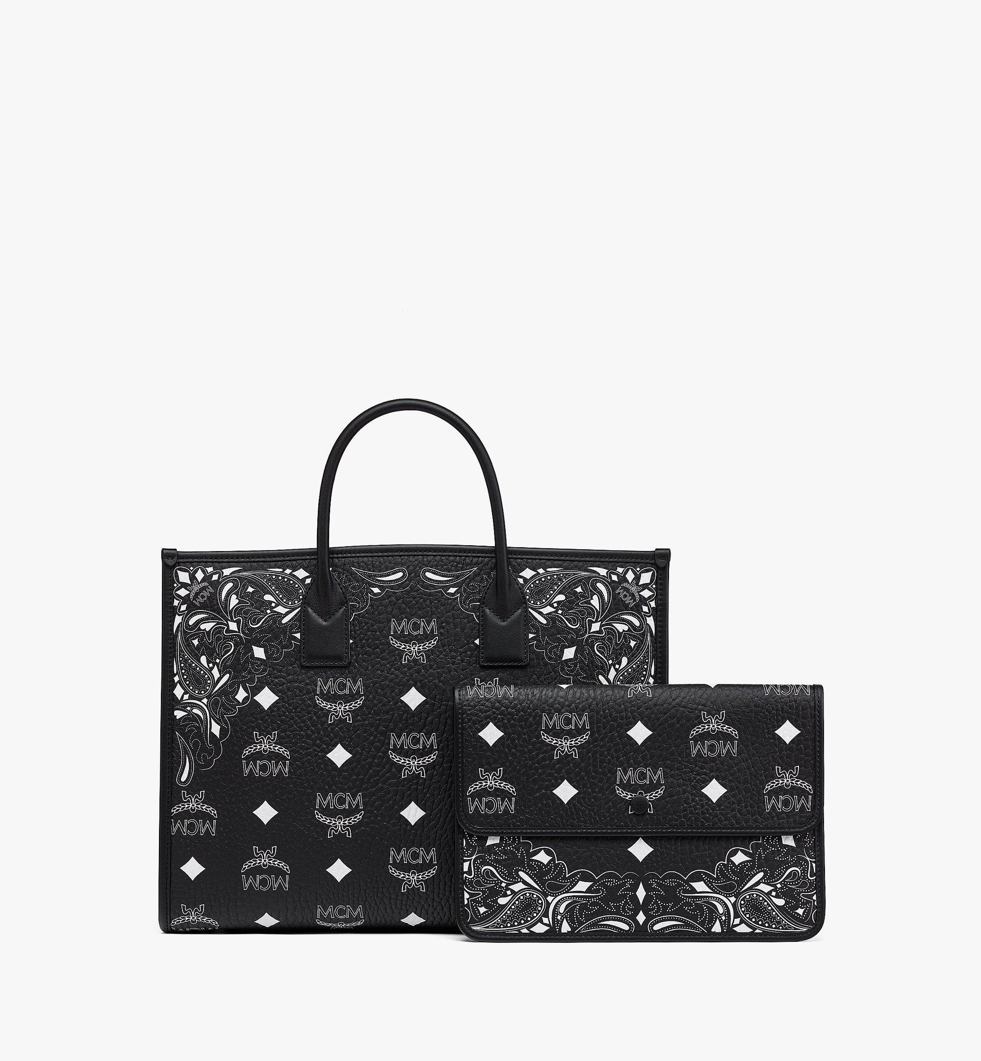 München Tote in Studded Bandana Visetos - 5
