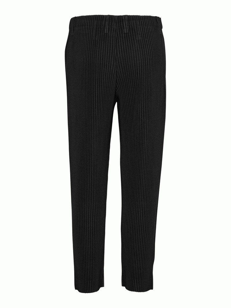 SS25 PLEATED PANTS - BLACK 3