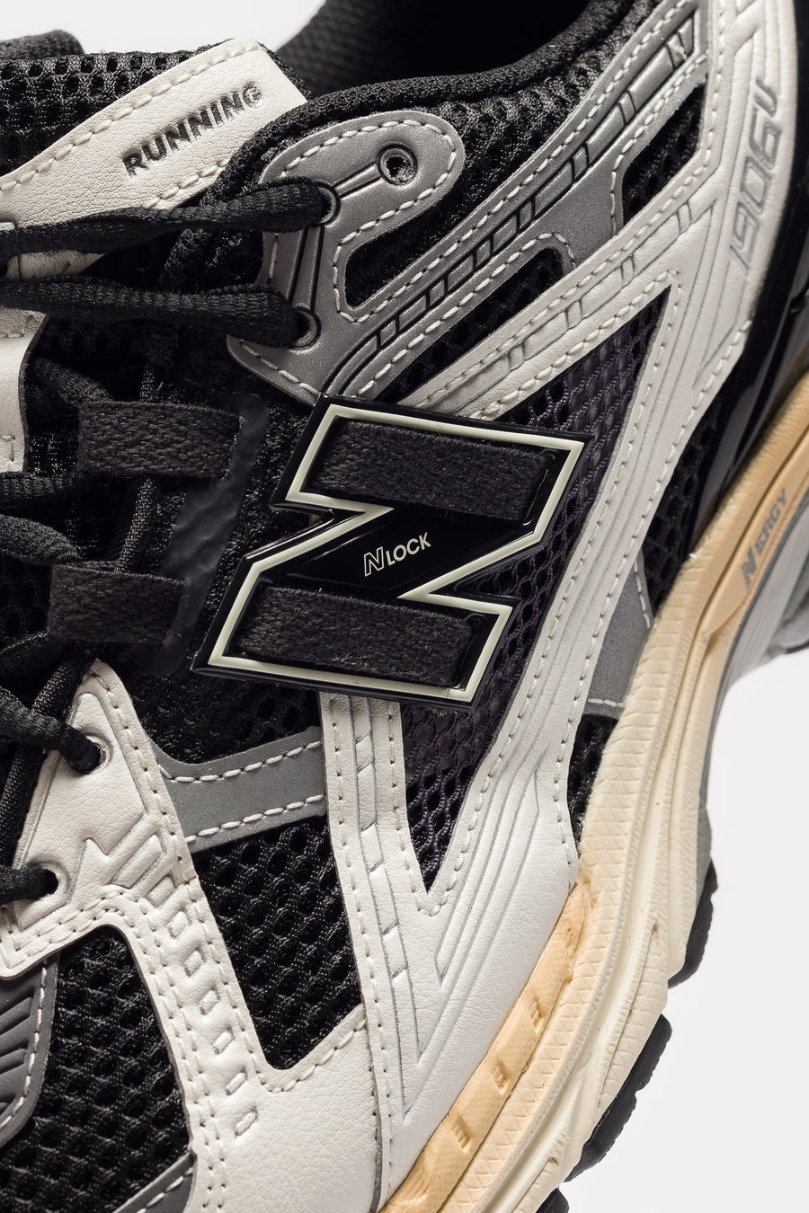 1906 Utility Sneaker in Black/Sea Salt/Magnet - 5