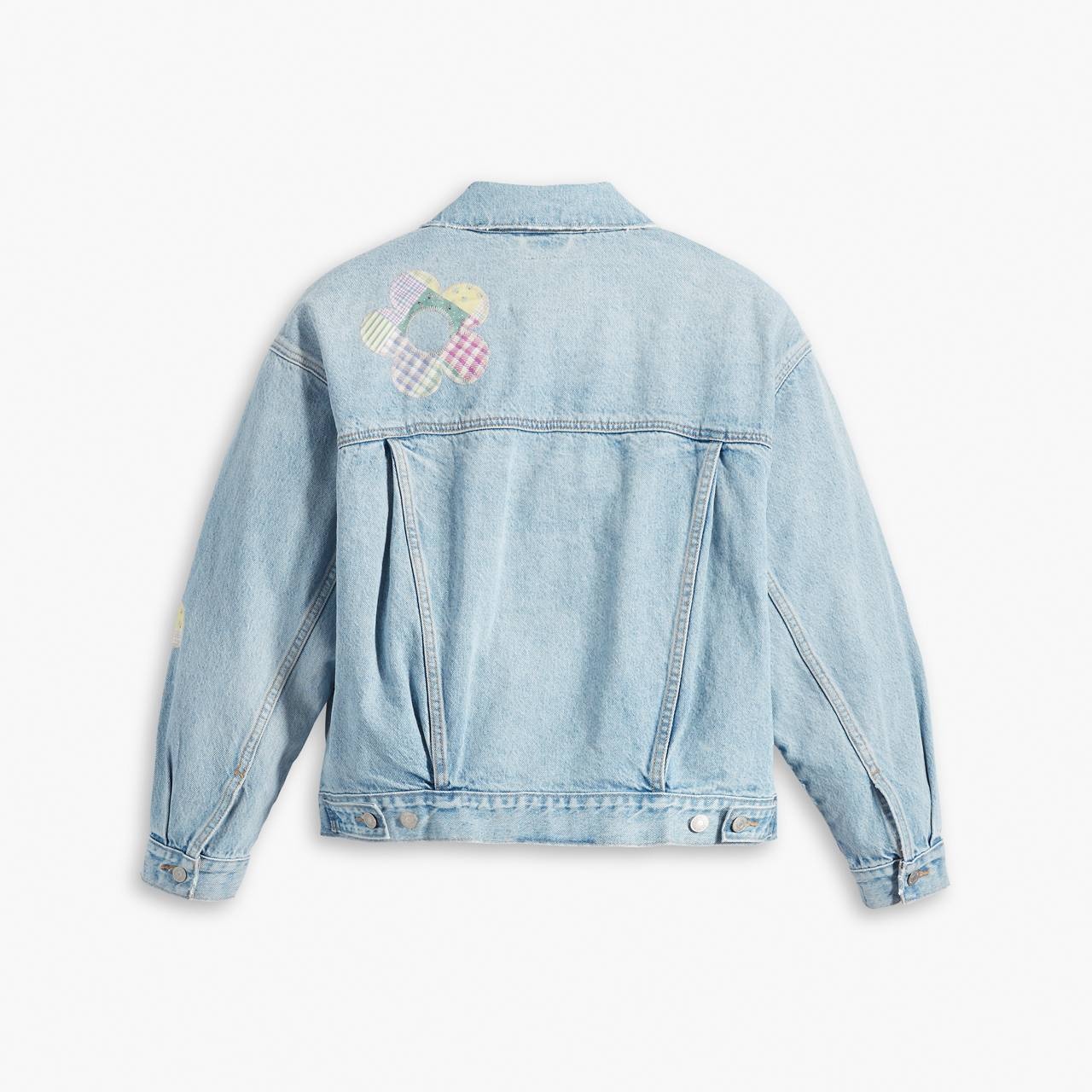 90S PATCHWORK TRUCKER JACKET - 6